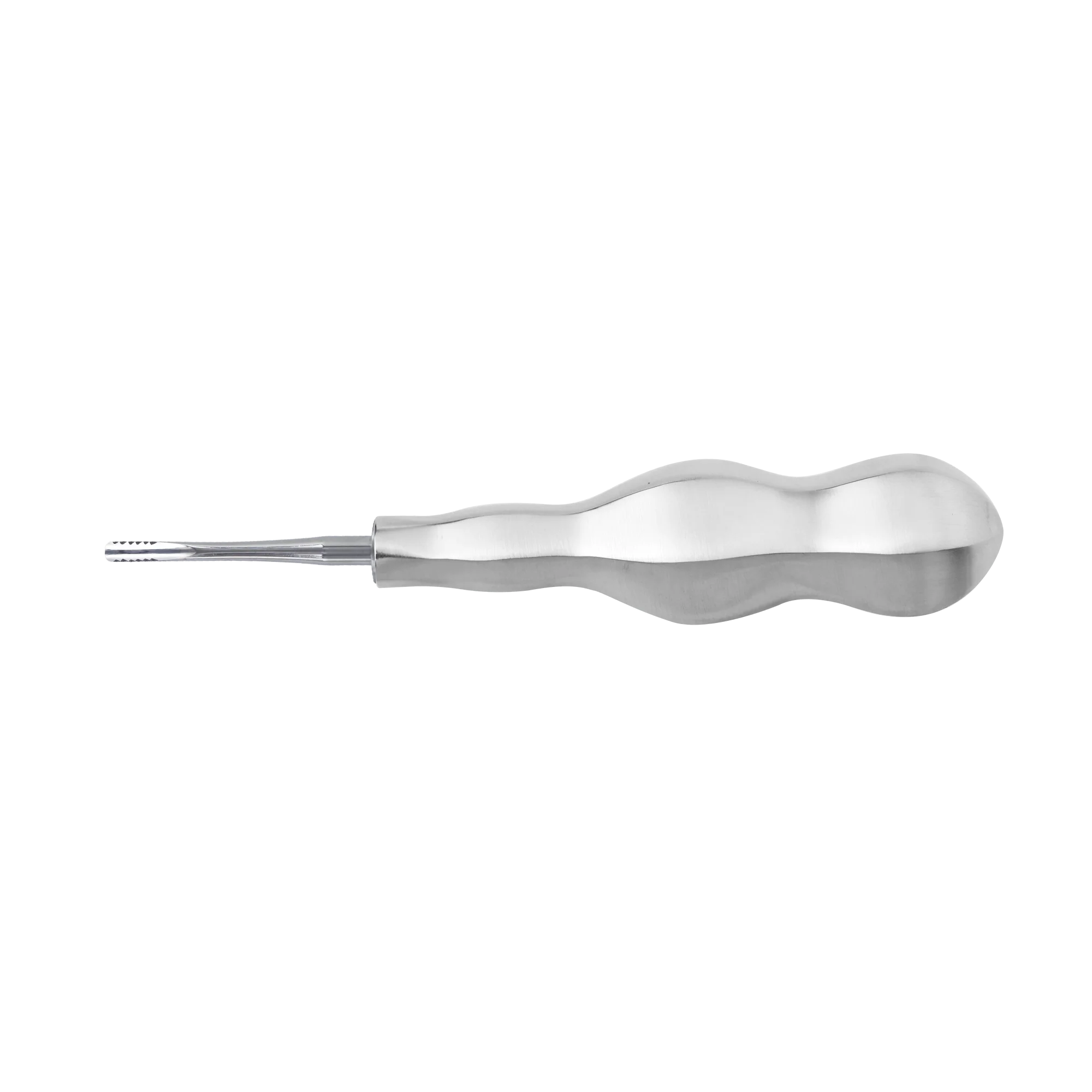 Atraumatic Extraction Luxating Elevator Lindo Levin 4mm Straight Thin Blade with Serration