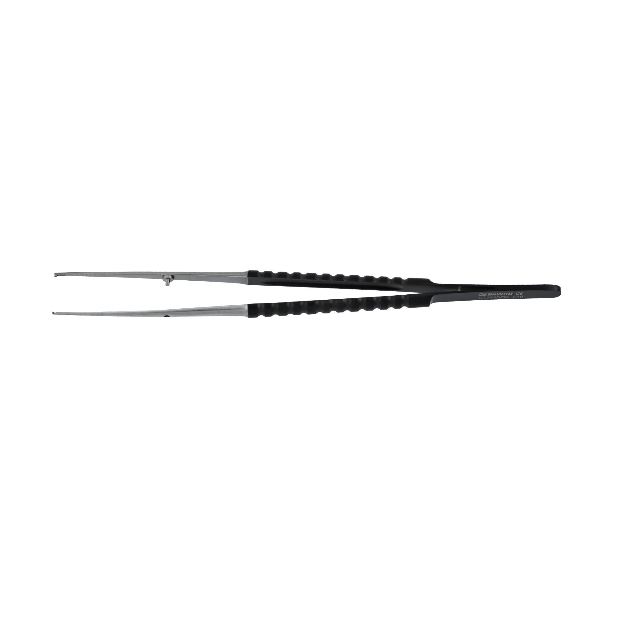 Dr. Ziv Mazor Gerald Tissue Forcep 1x2 Teeth - Black Titanium