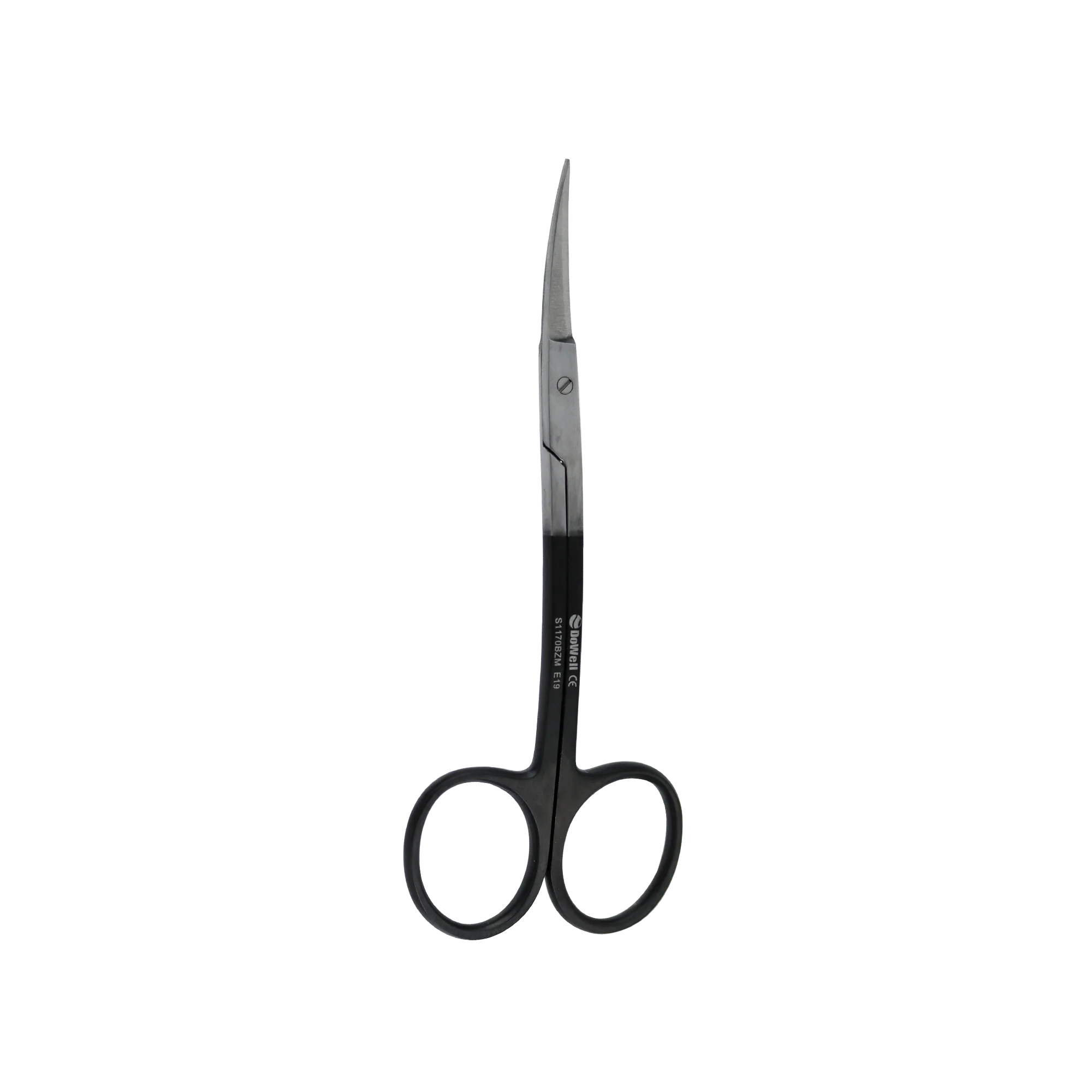 Dr. Ziv Mazor Gum Scissors La Grange TC CVD 11.5cm - Black Titanium