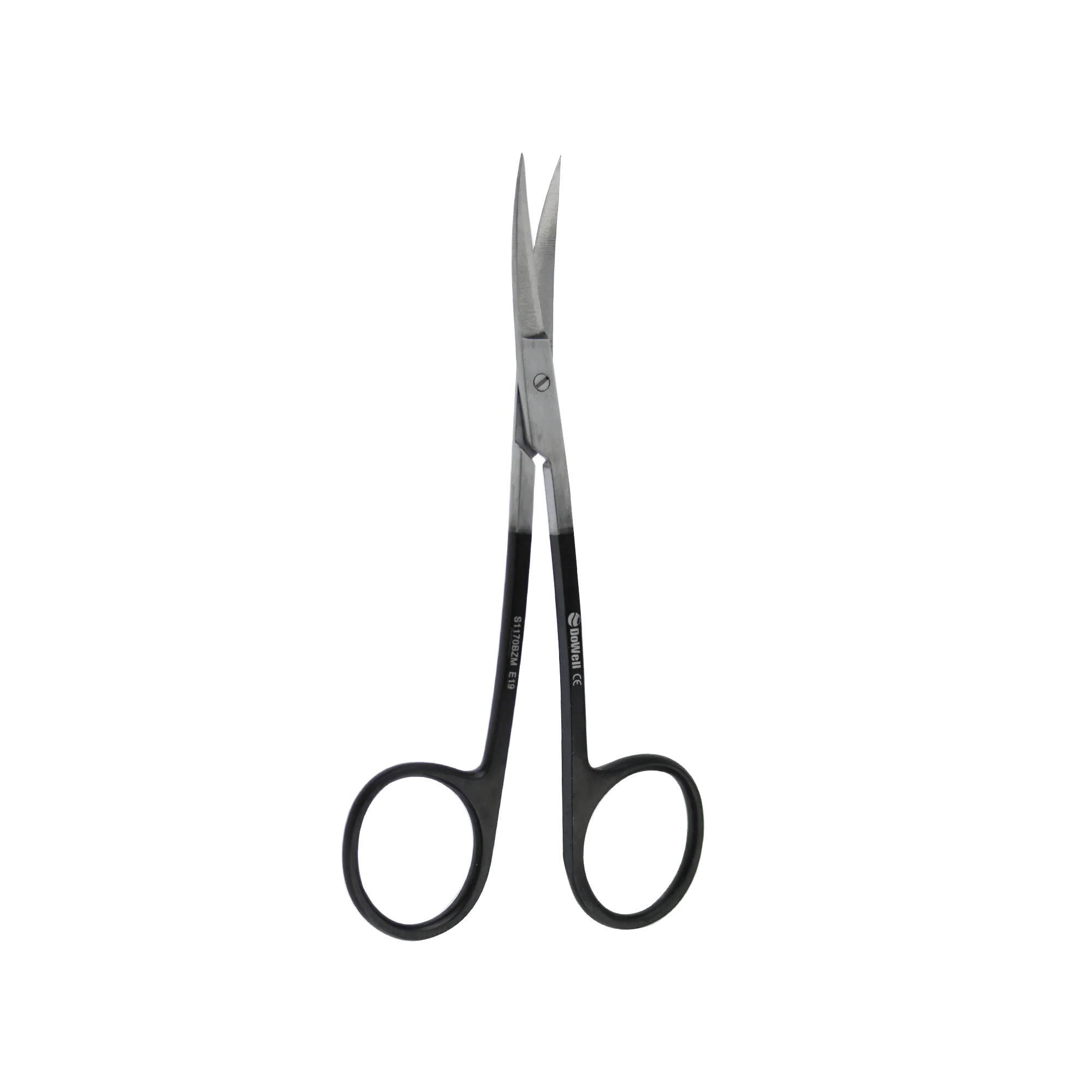 Dr. Ziv Mazor Gum Scissors La Grange TC CVD 11.5cm - Black Titanium - Image 2