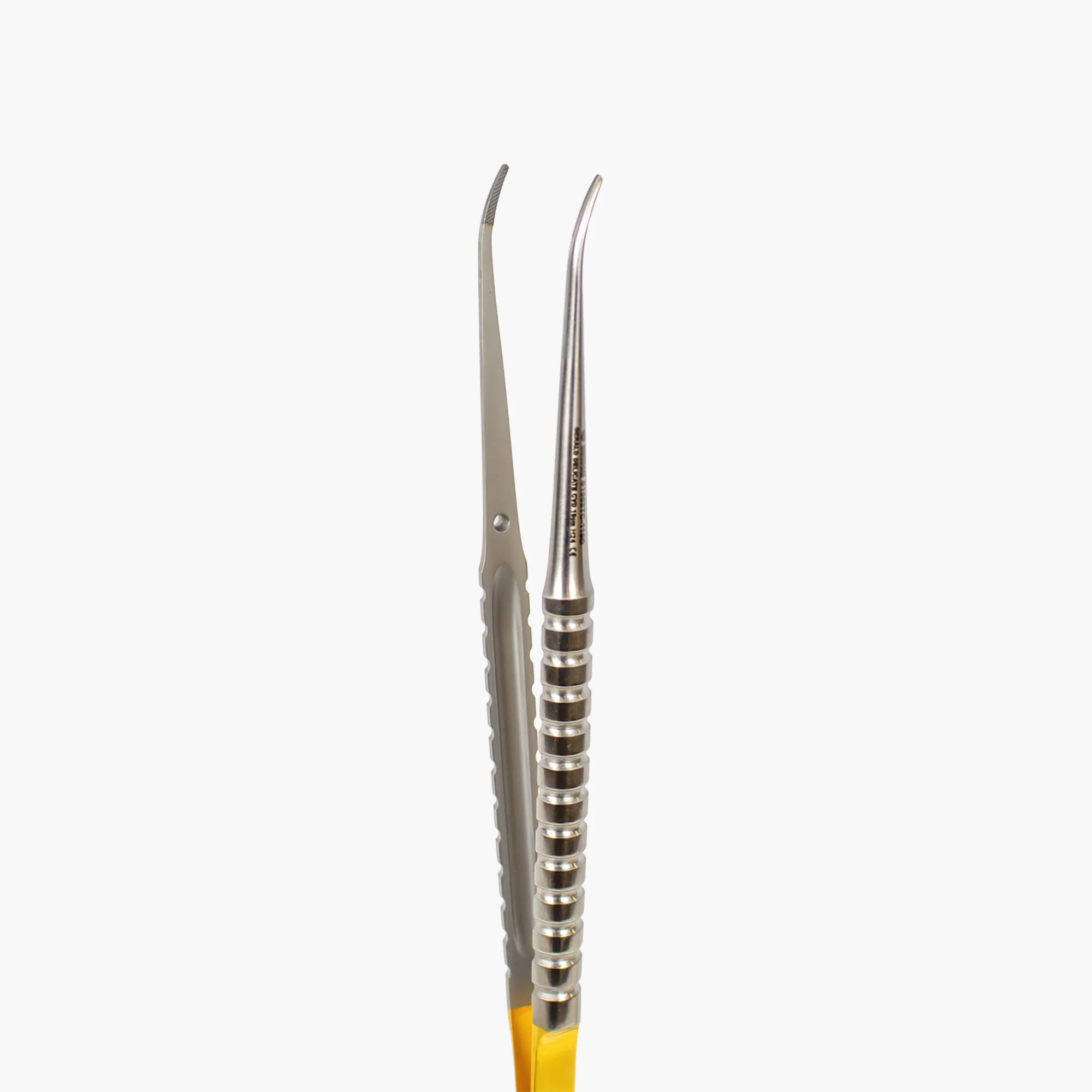 Gerald Tissue Plier Forceps-Tungsten Carbide 18Cm Curved - Image 2