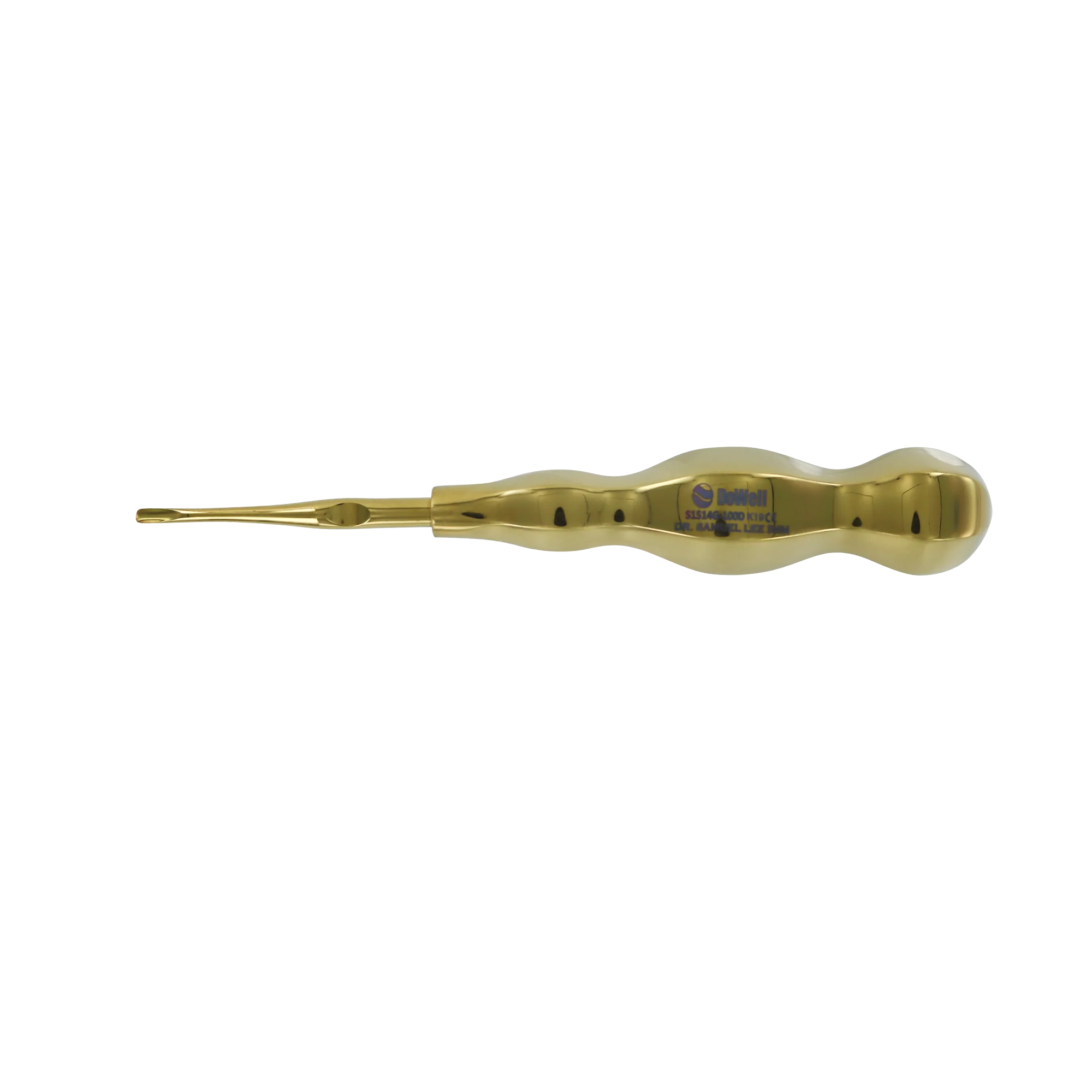 Gold Titanium Signature Series - Luxator 3mm, Curved Out