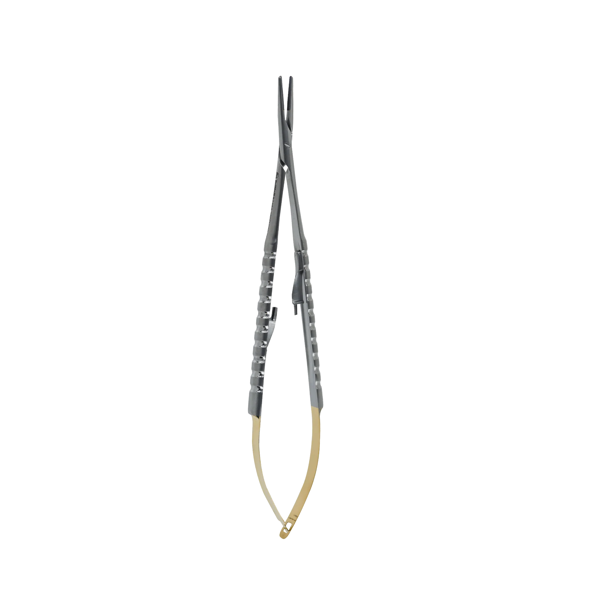 Micro Surgery Castroviejo Needle Holders - Blue Line - Image 2