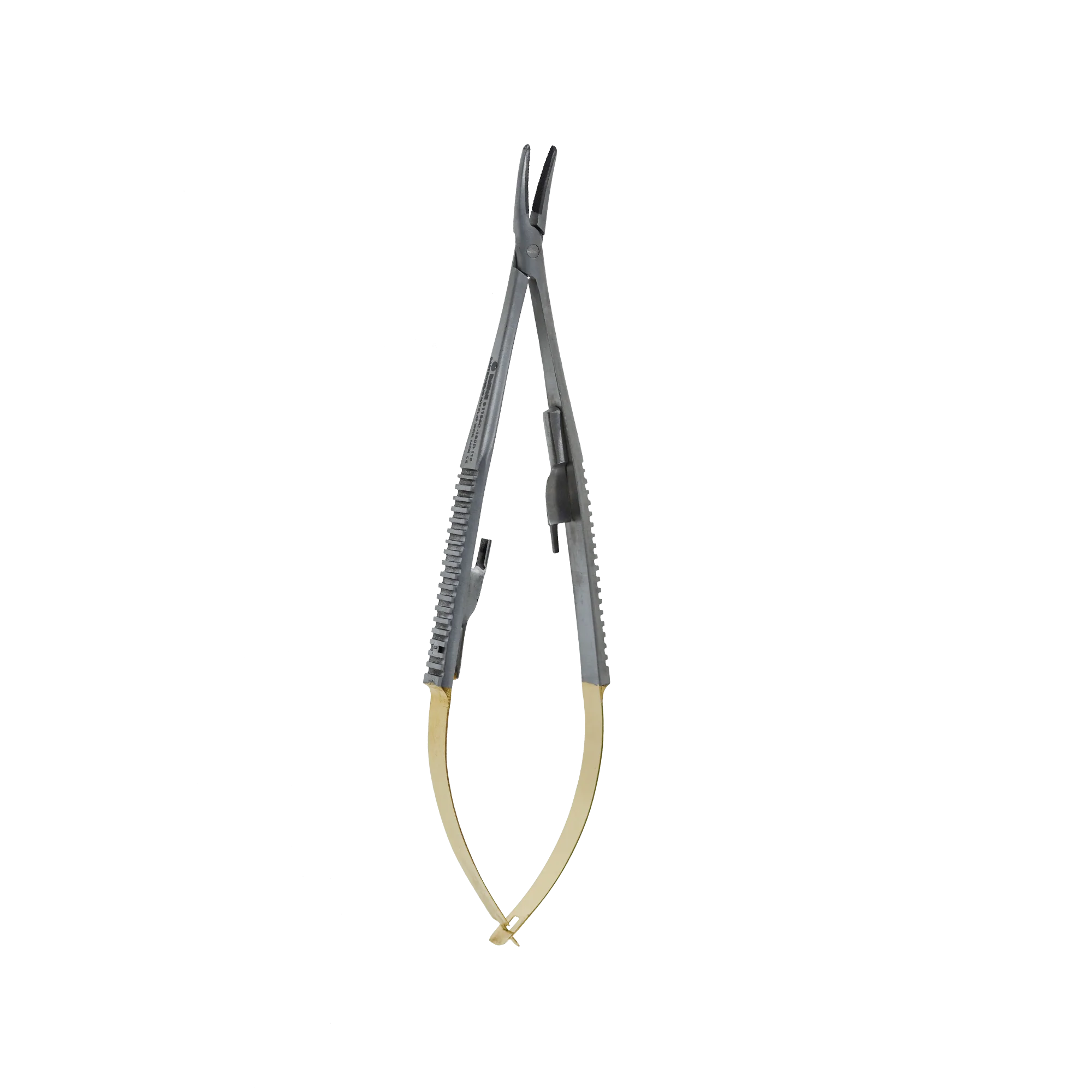 Micro Surgery Needle Holders-Castroviejo Needle Holders 14cm Curved-Wide