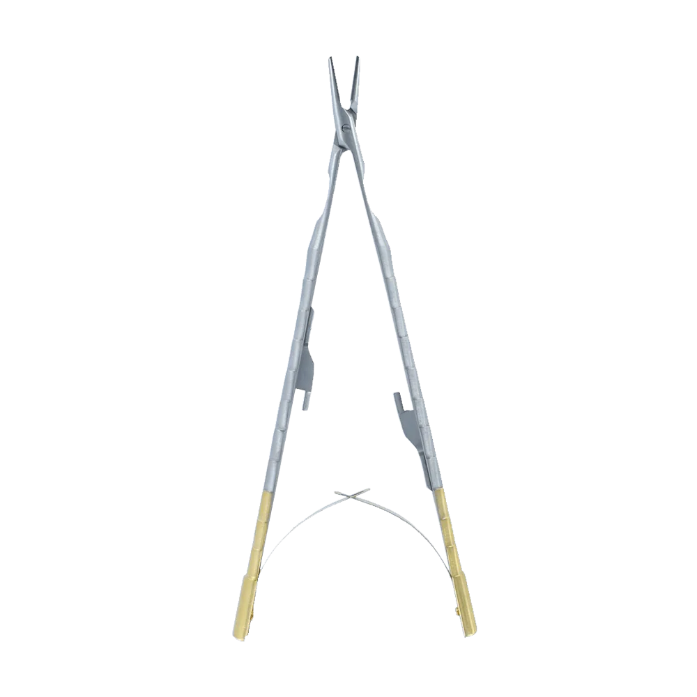 Micro Surgery Needle Holders-OPEN Castroviejo Needle Holders 18cm Straight