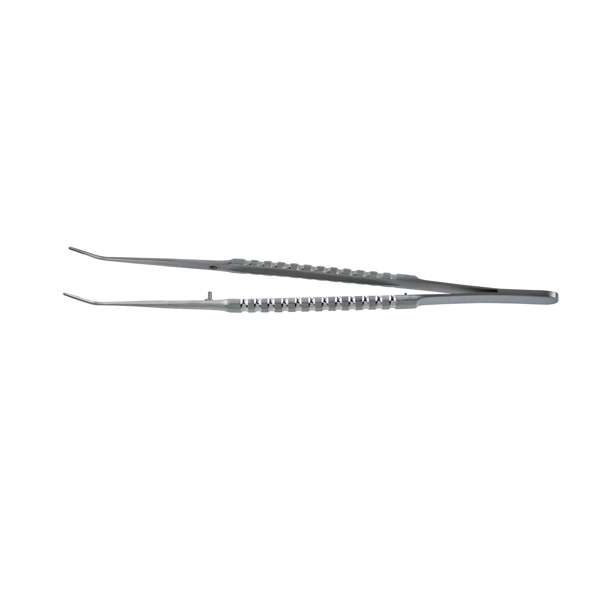 Micro surgery Periodontal Atraumatic Tweezers Curved - Blue Titanium