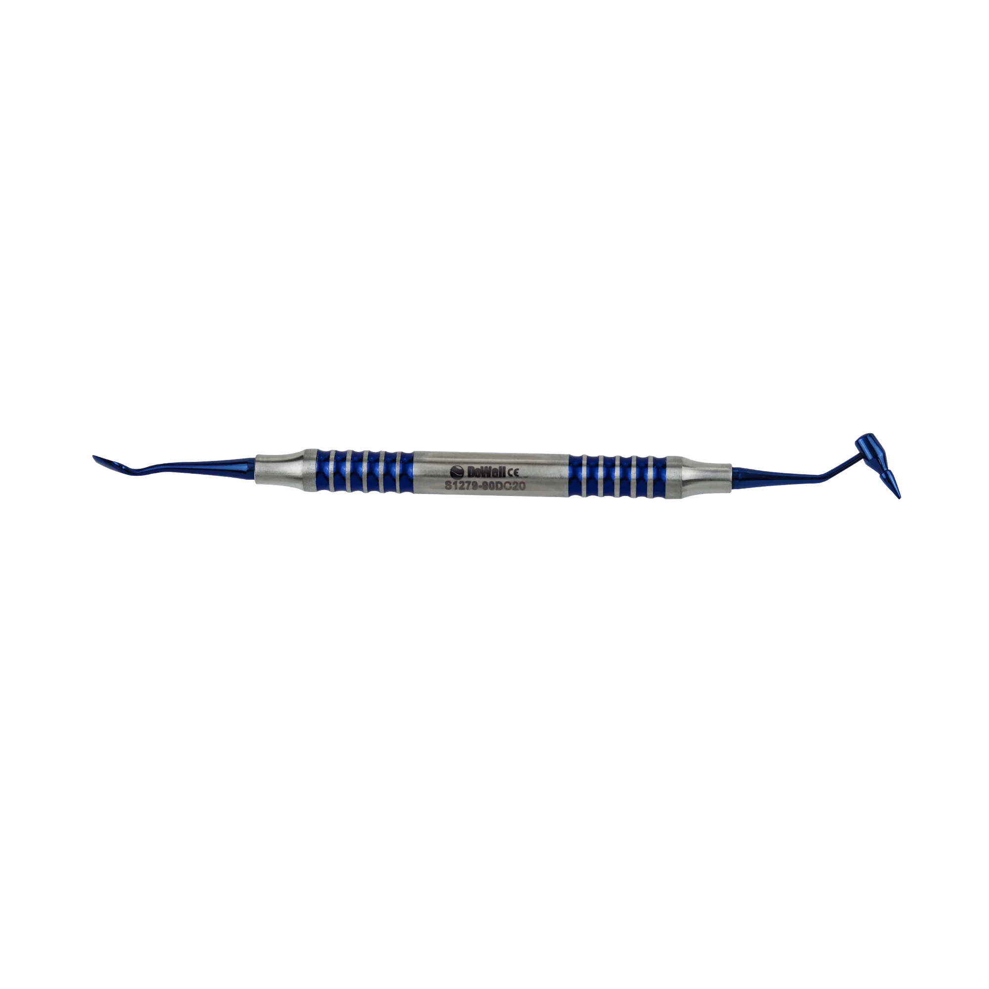 Micro Surgery Periodontal Universal Instruments Bone Graft Carrier and Bone Packer - Blue Titanium