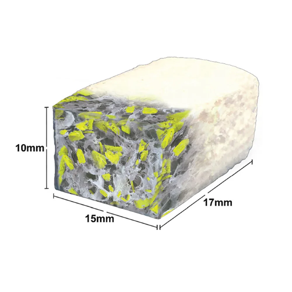 OsteoGen® Malleable Bone Block 10mm x 15mm x 17mm (Box of 2) - Image 2