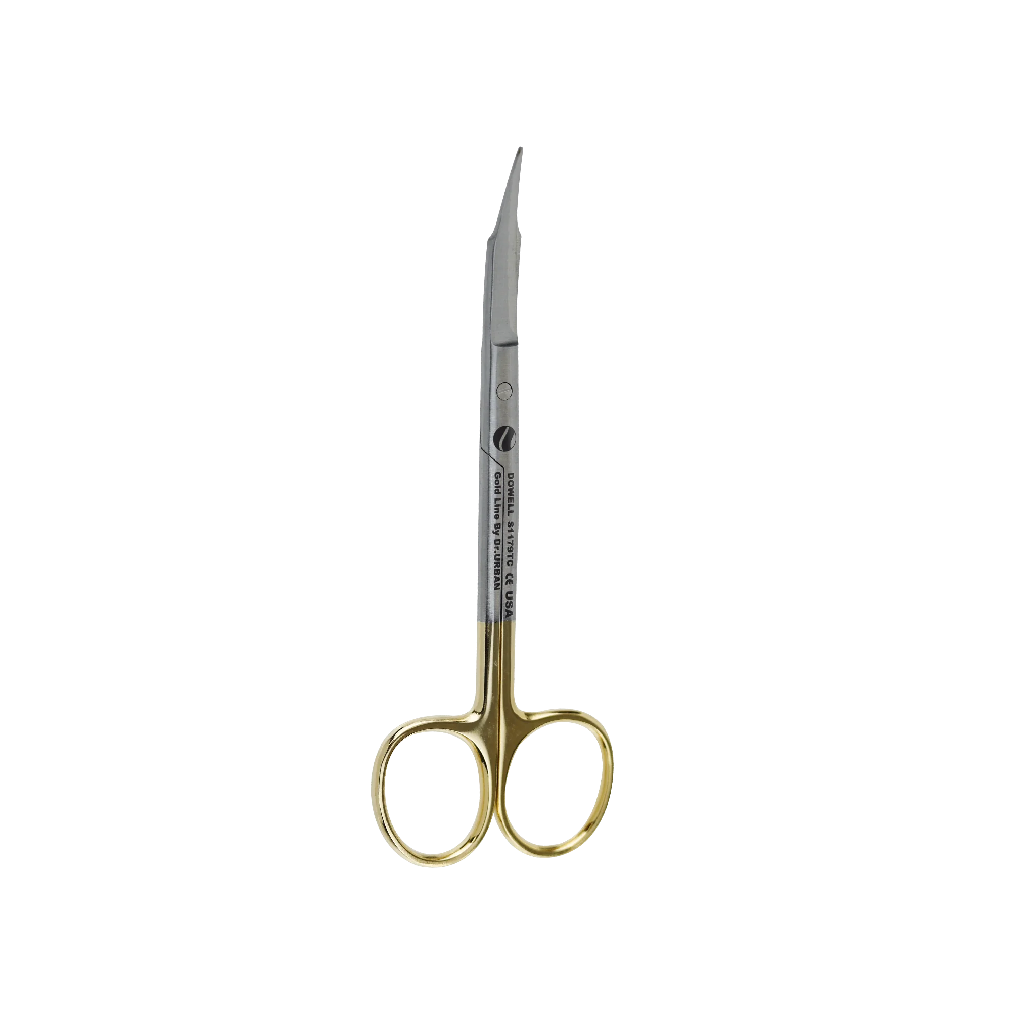 Surgical Gum Tissue Scissors Serrated T/C tips Goldman Fox scissors Curved 13Cm - Image 3