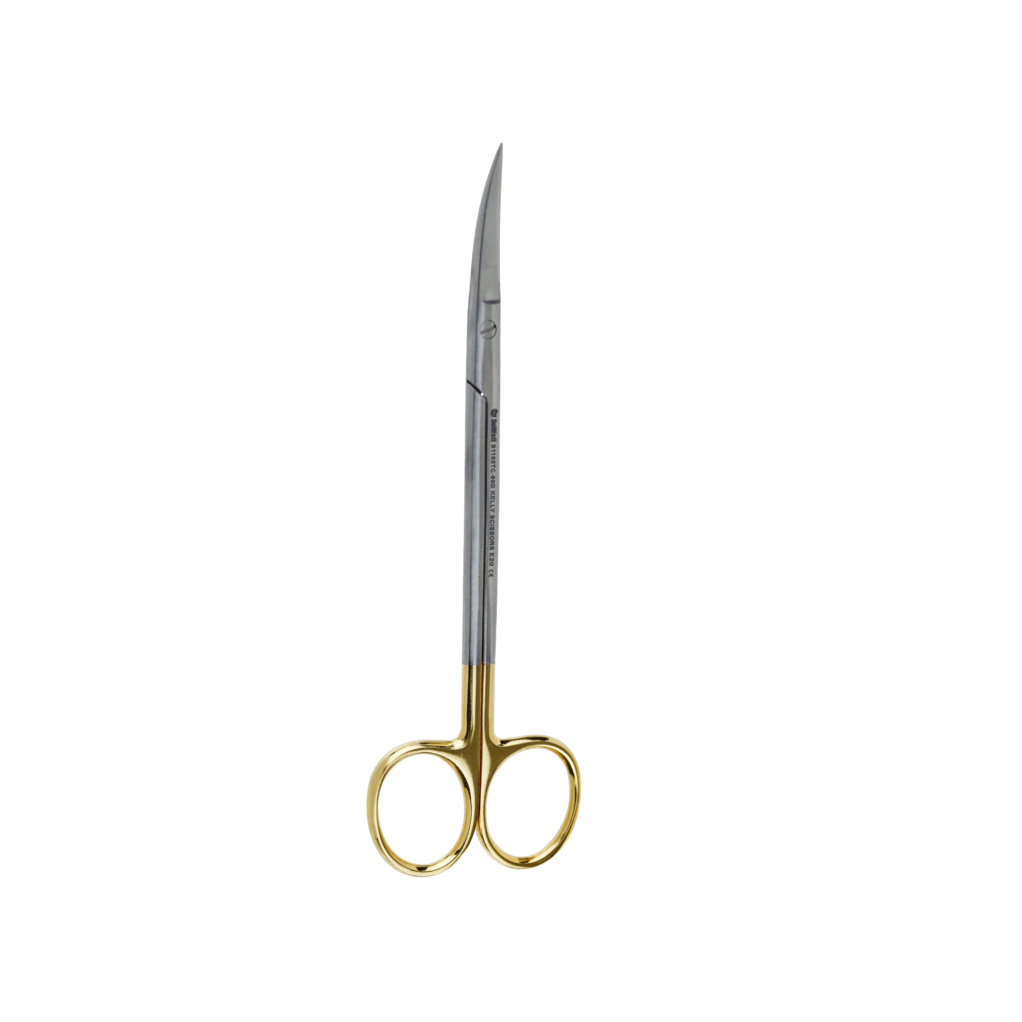 Surgical Gum Tissue Scissors Serrated T/C tips- Kelly Curved 16Cm - Image 3