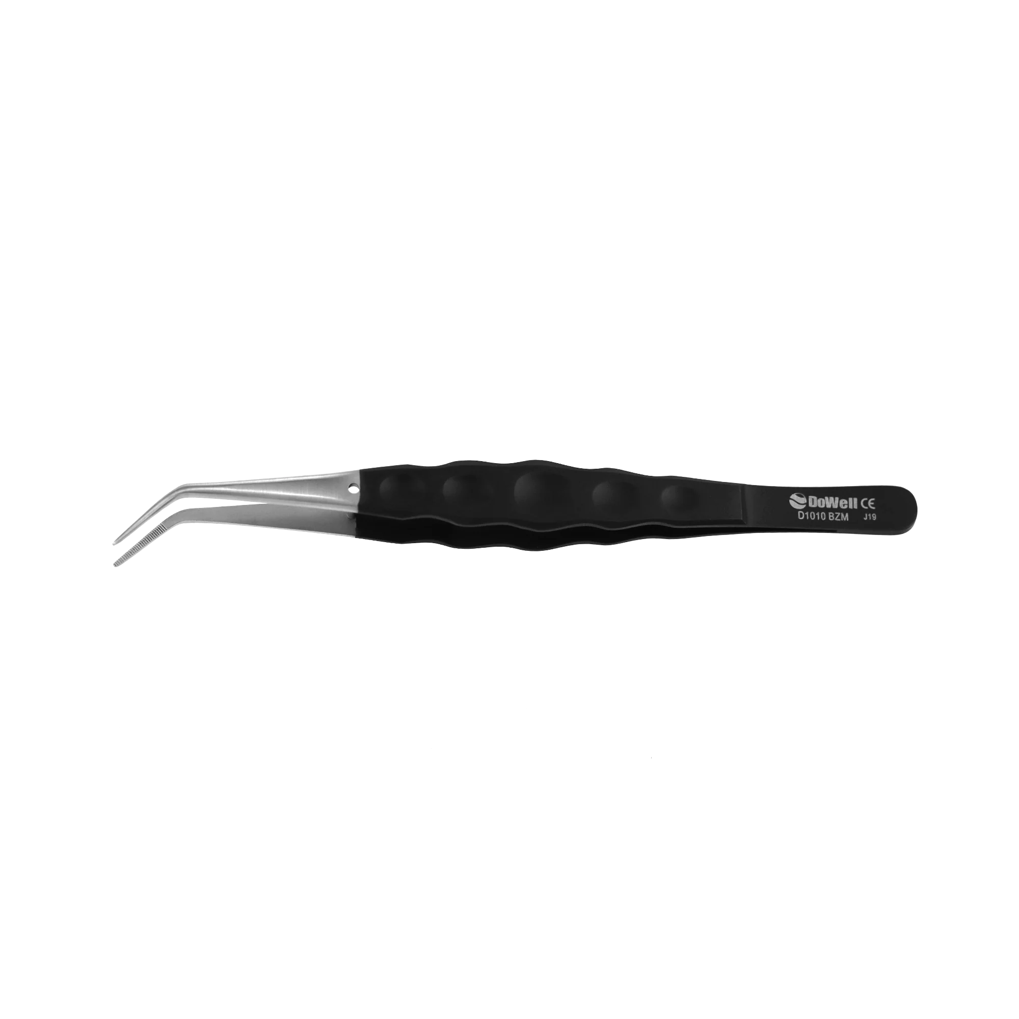 Tissue, Cotton & Dressing Pliers-London College Pliers-Black Titanium Signature Series - Image 3