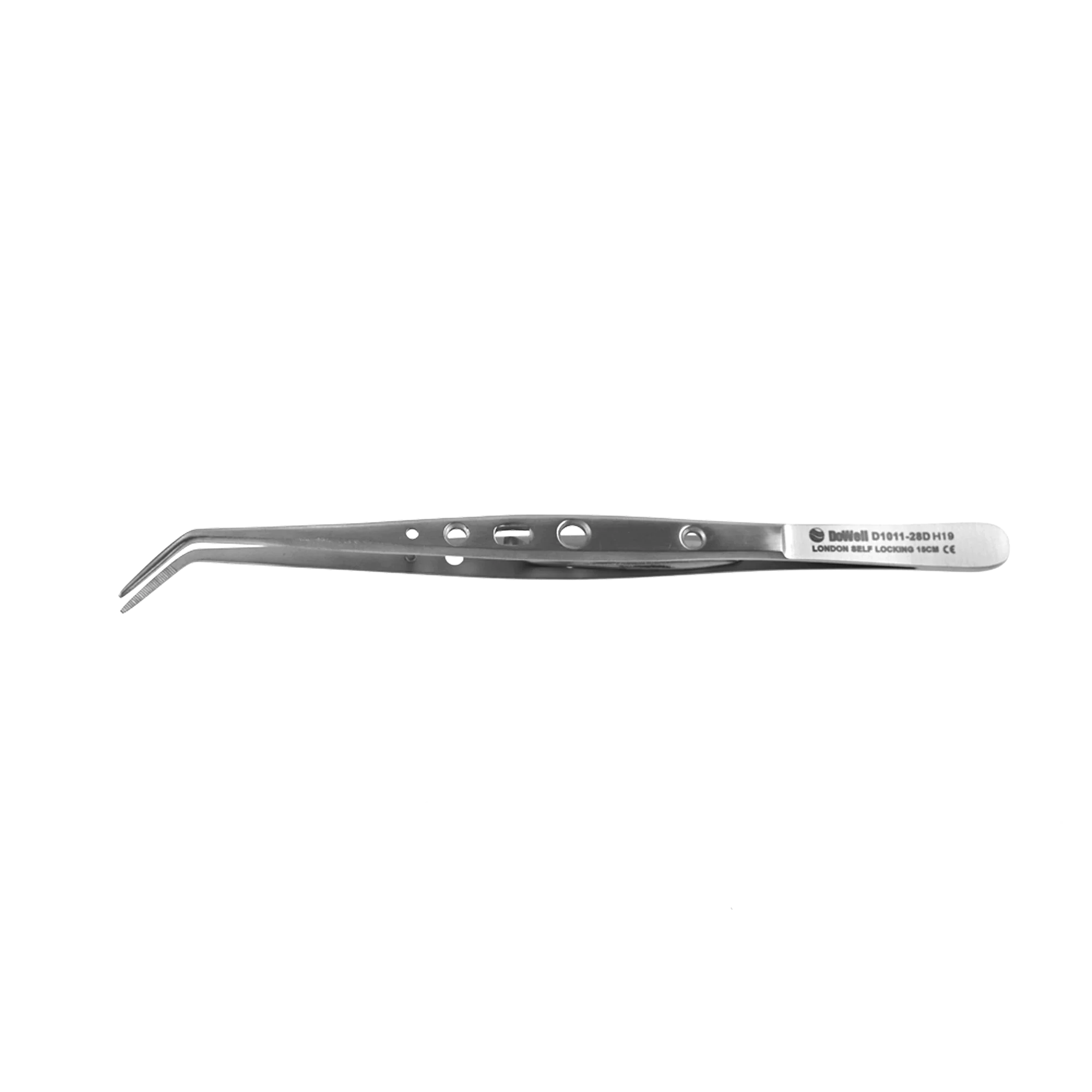 Tissue, Cotton & Dressing Pliers-London College Self Locking Pliers-15Cm